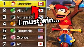 1 Monkey VS The YOSHI Hivemind  Competitive Mario Kart 8 Deluxe [upl. by Vassell216]