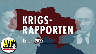 Krigsrapporten 15 juni Nytt Natomöte om vapen till Ukraina [upl. by Aihsoj315]