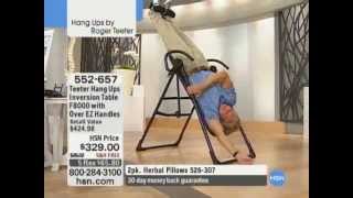 Teeter Hang Ups Inversion Table F8000 with Over EZ [upl. by Elurd800]