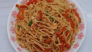 Spaghetti Olio Aglio Ringkas amp Mudah untuk Makan Petang [upl. by Fang]