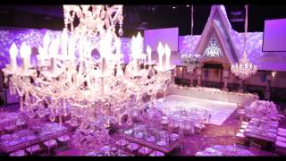 Disneyland Wedding I Stage 17 Decor Transformation Timelapse [upl. by Aehcim]