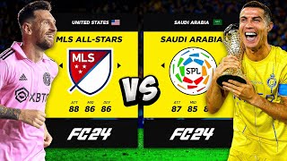 MLS AllStars vs Saudi League AllStars [upl. by Nevarc333]