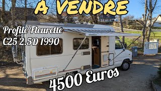 A vendre  Un profilé Fleurette vintage à prix imbattable  Anti Inflation  vanlife [upl. by Aical660]