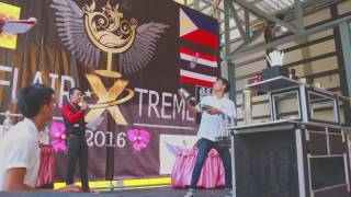 Flair Bartending competition Flair Extreme 1 2016 [upl. by Caprice]