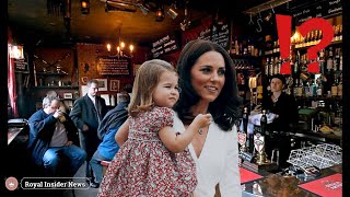 Catherine Stunned Punters at a Pub by Nipping In to take Princess Charlotte to The Loo [upl. by Peugia]