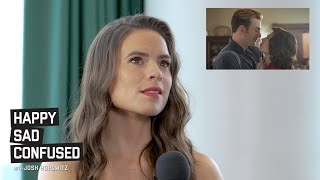 Hayley Atwell loves the quotbittersweetquot end of AVENGERS ENDGAME [upl. by Yrred468]