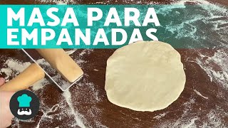 Cómo Hacer Masa para Empanadas al Horno 🥟  ¡Receta Fácil [upl. by Poll464]