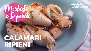 CALAMARI RIPIENI  MORBIDI e SAPORITI🌊💙☀️ [upl. by Oesile]