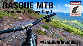 BASQUE MTB  Pyrenees Odyssey Day 1 Highlights [upl. by Netsirt]