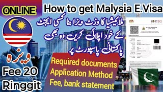 How to apply Malaysia e visa  get Malaysia e visa in just 3 working days  E Visa  visit visa✨ [upl. by Atirac]