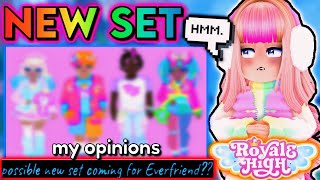 Royale High FINALLY Announced a NEW SET What now Sharing my opinions [upl. by Aelram422]