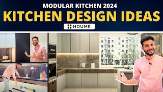 modular kitchen 2024 I Modular Kitchen designs  Wet  Dry for Small Kitchen by Houmeindia [upl. by Nethsa352]