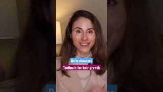 Tretinoin for hair growth dermatologist DrDrayzday [upl. by Mehs]