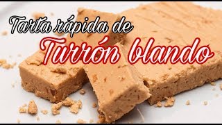 TARTA DE TURRÓN BLANDO especial navidad  Fácil y rápido THERMOMIX TM5 [upl. by Einahpit]