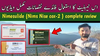 nimesulide 100mg tablet uses  nims tablet uses  nise tablet uses  cox2 tablet uses complete revi [upl. by Kina]