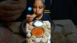 20 Spicy Momos Challenge in 60 Seconds shorts [upl. by Sivrep]