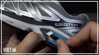 Custom Shoes SALOMON XT WINGS 2 Gray Custom [upl. by Clarey601]