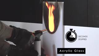 Meganite Fire Resistance Test [upl. by Liew]