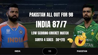 NailBiting Match India vs Pakistan Cricket Live [upl. by Suoirred848]