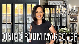 High End EXTREME DINING ROOM MAKEOVER on a Budget  New Thrift Flip [upl. by Yeslaehc]