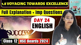 DAY 24 of 25 ONE SHOT SERIES English Class 12 HSC By shafaquenaaz​ [upl. by Assel]