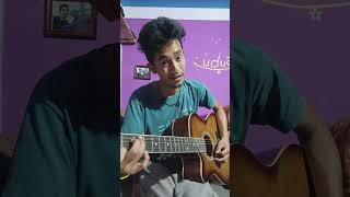 How to play Neele Neele Amber in Guitar 🤣 [upl. by Allekim]