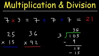 Mathematics  Basic Multiplication amp Long Division [upl. by Tillion]