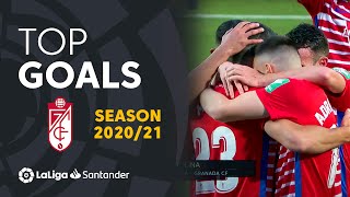 TOP 10 GOLES Granada CF LaLiga Santander 20202021 [upl. by Skerl]