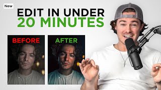 Edit Your Photos In Under 20 Minutes In Adobe Lightroom 2024 [upl. by Annawek]