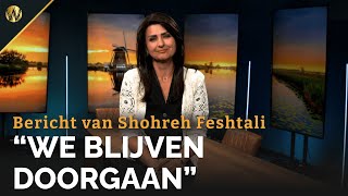 Oproep van Shohreh Feshtali over Café Weltschmerz [upl. by Eiramadnil]