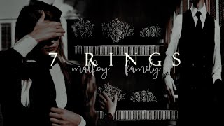 The Malfoy Family  7 Rings [upl. by Aisinut]