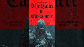 The Rains of Castamere Sung Disney Style  Game of Thrones Cover gameofthrones disney [upl. by Ynolem]