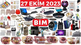 RESMİ KATALOGDAN ✅ BİM 27 EKİM 2023  BİM İNDİRİM  ÇEYİZ MUTFAK BALIKÇILIK  Bim Aktüel Kampanya [upl. by Elrebma]