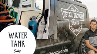 Best Mobile Detailing Water Tank Setup [upl. by Thurlough705]