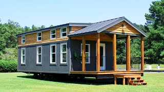 The Most Beautiful Sycamore Park Model by Mustardseed Tiny Homes [upl. by Hakeber]