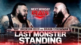 Braun Strowman vs “Big” Bronson Reed at WWE Monday Night Raw [upl. by Daigle424]