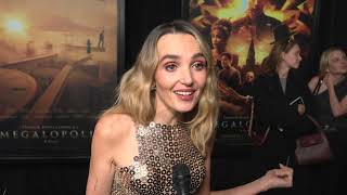 Chloe Fineman Interview at the MEGALOPOLIS Premiere [upl. by Elyod892]