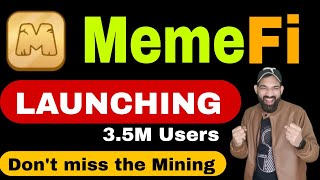 MemeFi Launching News  MemeFi Launch Date  MemeFi Latest News MemeFi telegram mining app [upl. by Deirdra613]