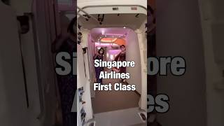 My first class seat was upstairs on this plane shorts singaporeairlines [upl. by Hirai]