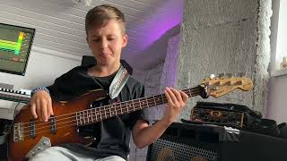 10yrs AronTheBassist  dvsn Ty Dolla ign Mac Miller  I Believed It bass cover [upl. by Ahs]