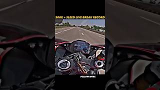 S1000RR TOP SPEED 😱 viral [upl. by Hanauq]