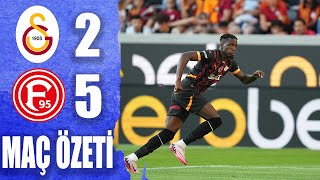 Galatasaray  Fortuna Düsseldorf Maç Özeti  Galatasaray 25 Düsseldorf [upl. by Lewls168]