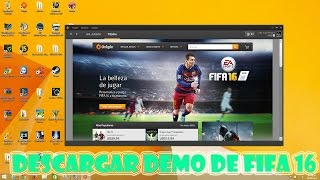 DESCARGAR DEMO DE FIFA 16  PC ORIGIN [upl. by Bakki]