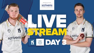 🔴 LIVE STREAM  Warwickshire v Hampshire  Day Three  County Championship [upl. by Leahcimrej387]