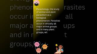 Parasitology  parasitology definition parasitology parasite biology 11thclass youtubeshorts [upl. by Amsirac]