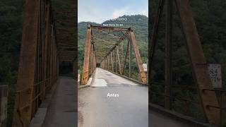 Antes e depois da enchente 😢 Ponte de Ferro Rio das Antas📌 Nova Roma do Sul Rs [upl. by Salahcin10]