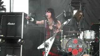 Halestorm  Its Not You  Wing Ding 2009  Rockford IL  52409 [upl. by Eiffub]