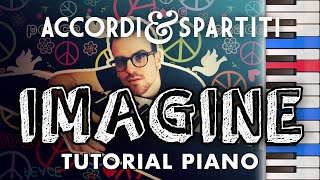 IMAGINE Tutorial Pianoforte  John Lennon [upl. by Julianne649]