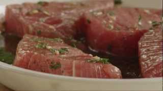 How to Make Easy Grilled Tuna Steaks  Tuna Recipe  Allrecipes [upl. by Gayel]