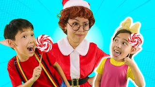 Johny Johny Yes Papa with Elves  Last Christmas Compilation  Hokie Pokie Kids Videos [upl. by Hen]